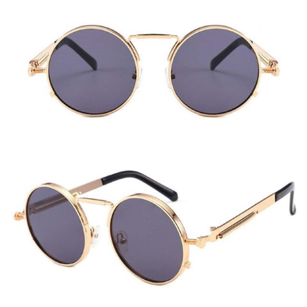 CUBA SUNGLASSES OZI - GOLD/GREY