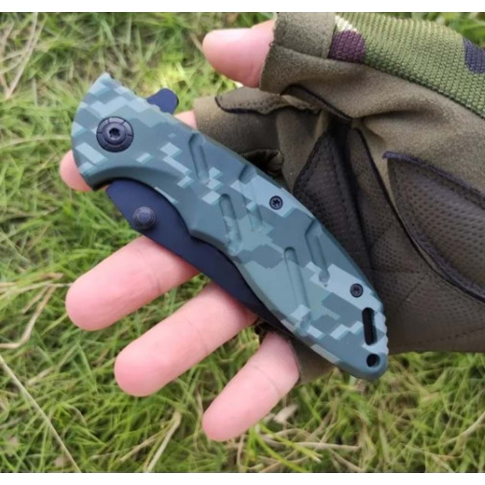 ÇAKI OUTDOORLIFE - B048 GREEN CAMO