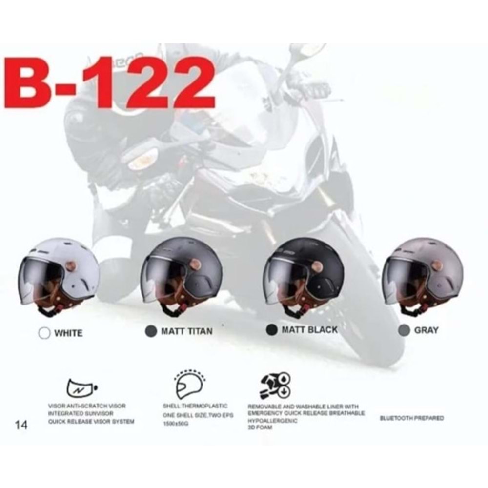 HELMET DELUX ( B-122 )