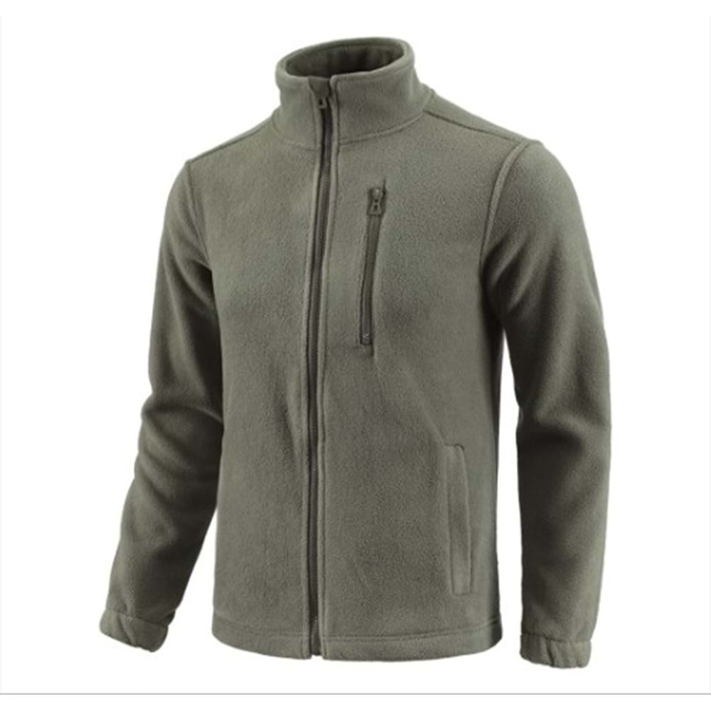 ESDY POLAR FERMUARLI A162 - YEŞİL (Size-M/2XL )