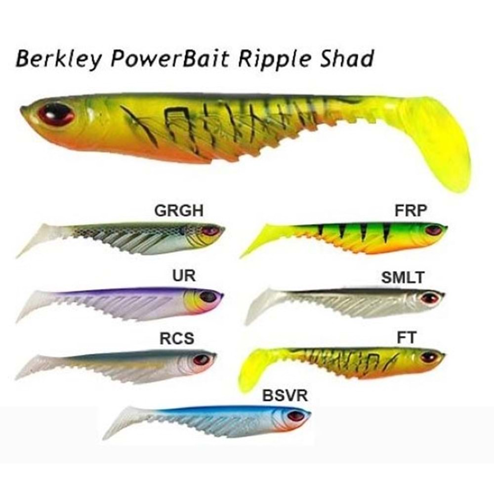 BERKLEY POWER BAIT RIPPLE MINNOW 13 CM -- BEYA