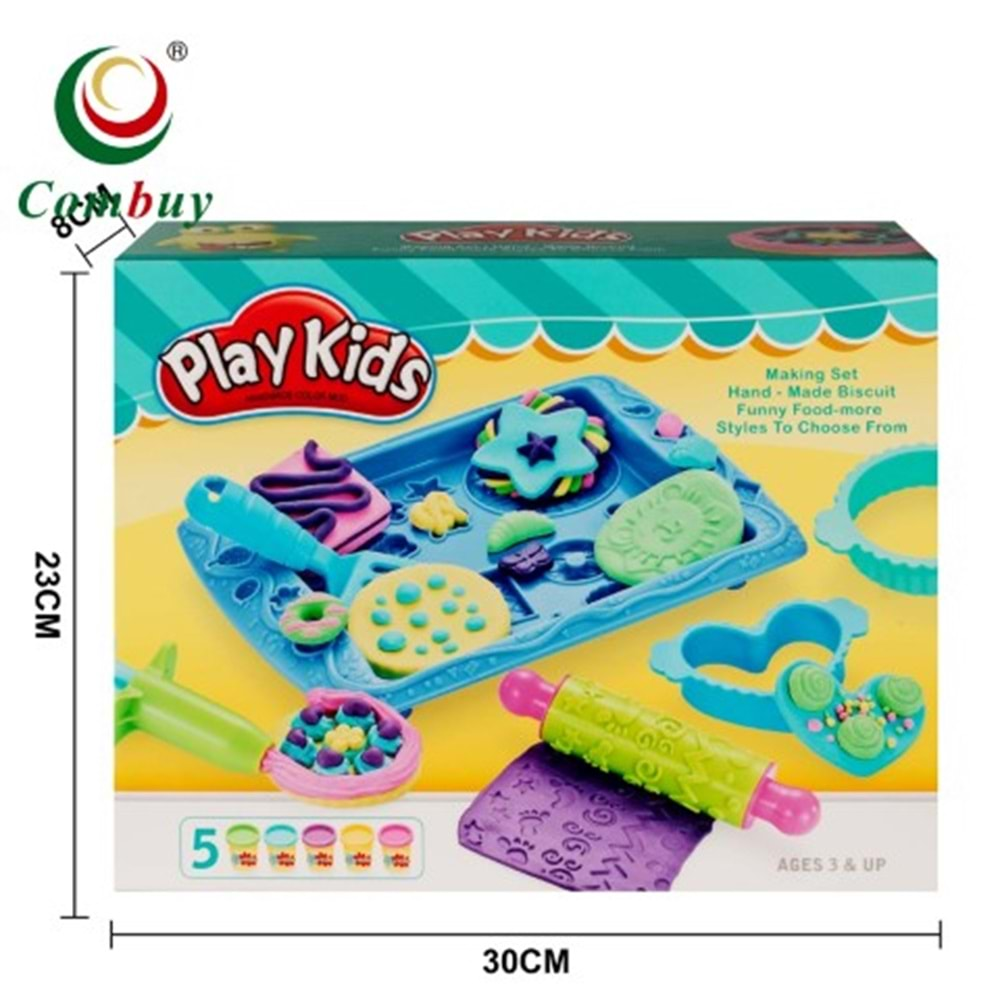 OYUNCAK PLASTİSİN COOKIE SET