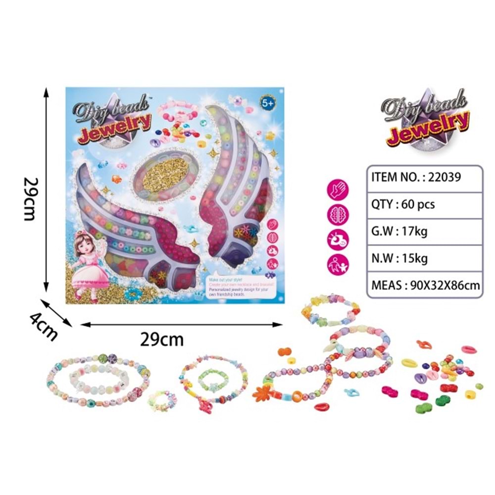 OYUNCAK ANGEL DIY BEADS BONCUK