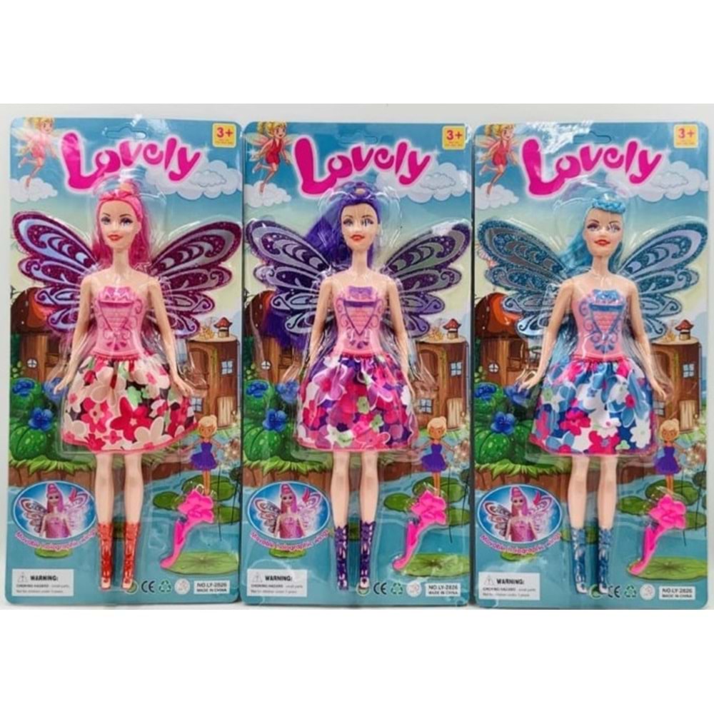 OYUNCAK BEBEK BUTTERFLY GIRL