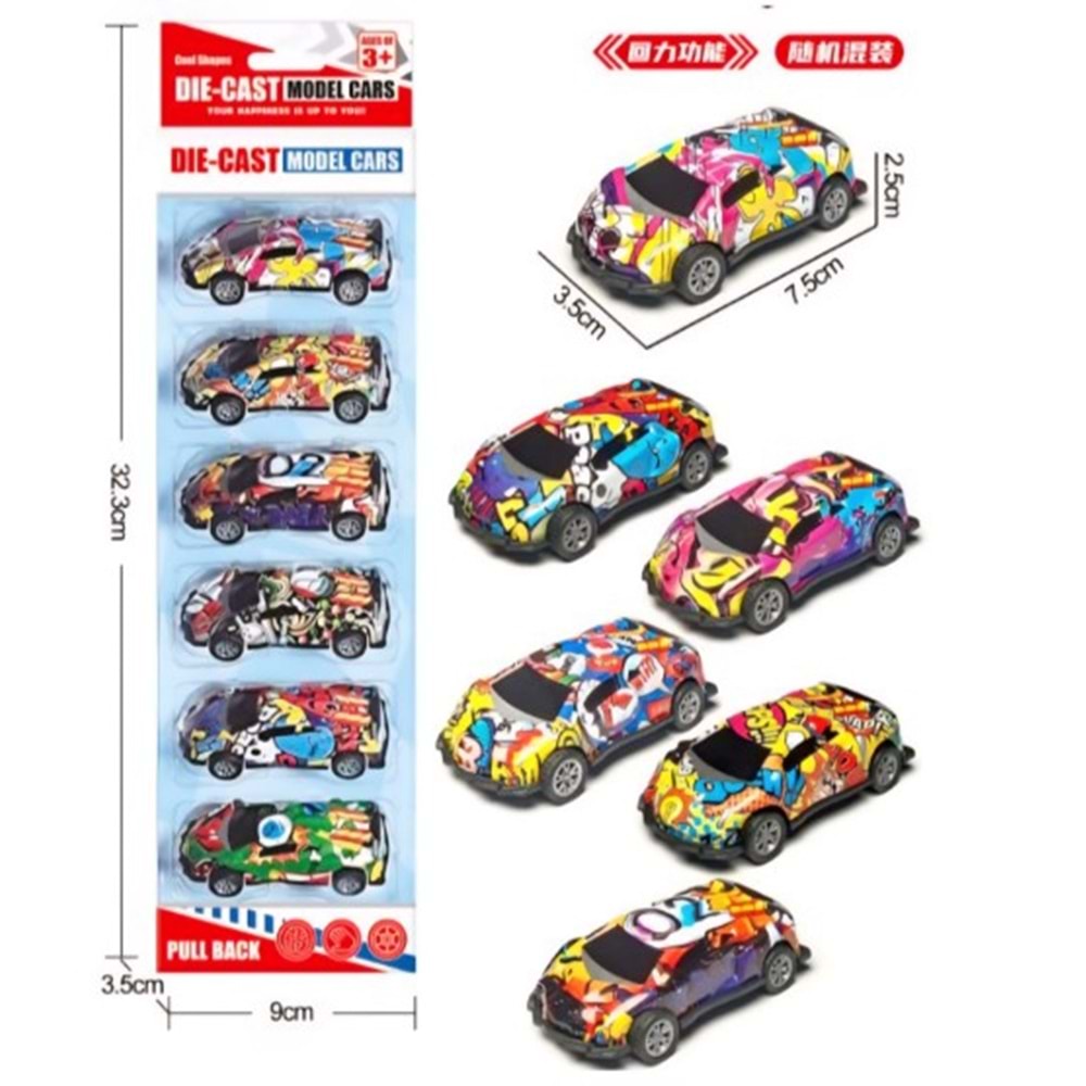 OYUNCAK CAR TOYS SPOR ARABALAR