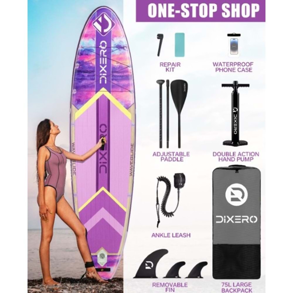 PADDLE BOARD AQA NEW DIXERO - DR04 ( 335*84*15cm )