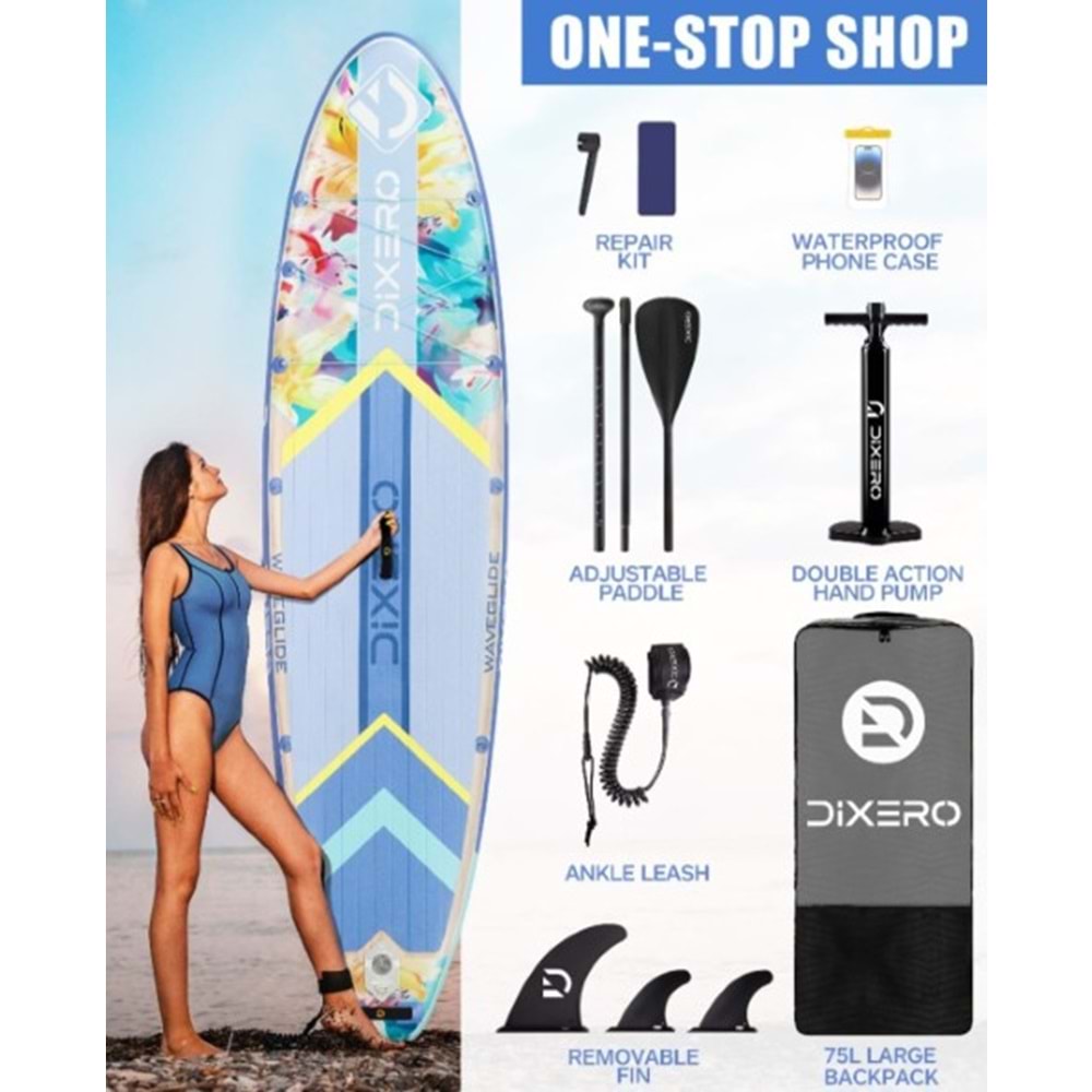 PADDLE BOARD AQA NEW DIXERO - DR05 ( 335*84*15cm )