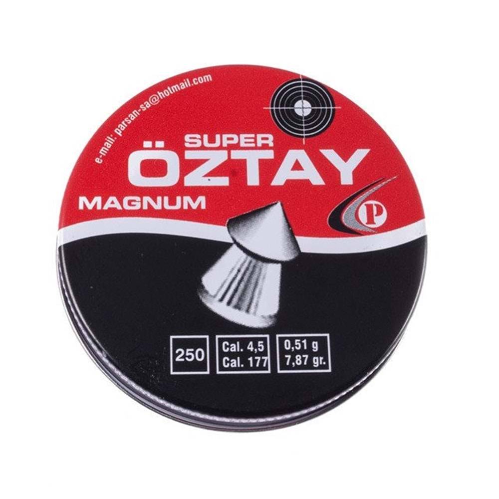 ÖZTAY MERMİ TENEKE KUTU DOME - 4.5 MM