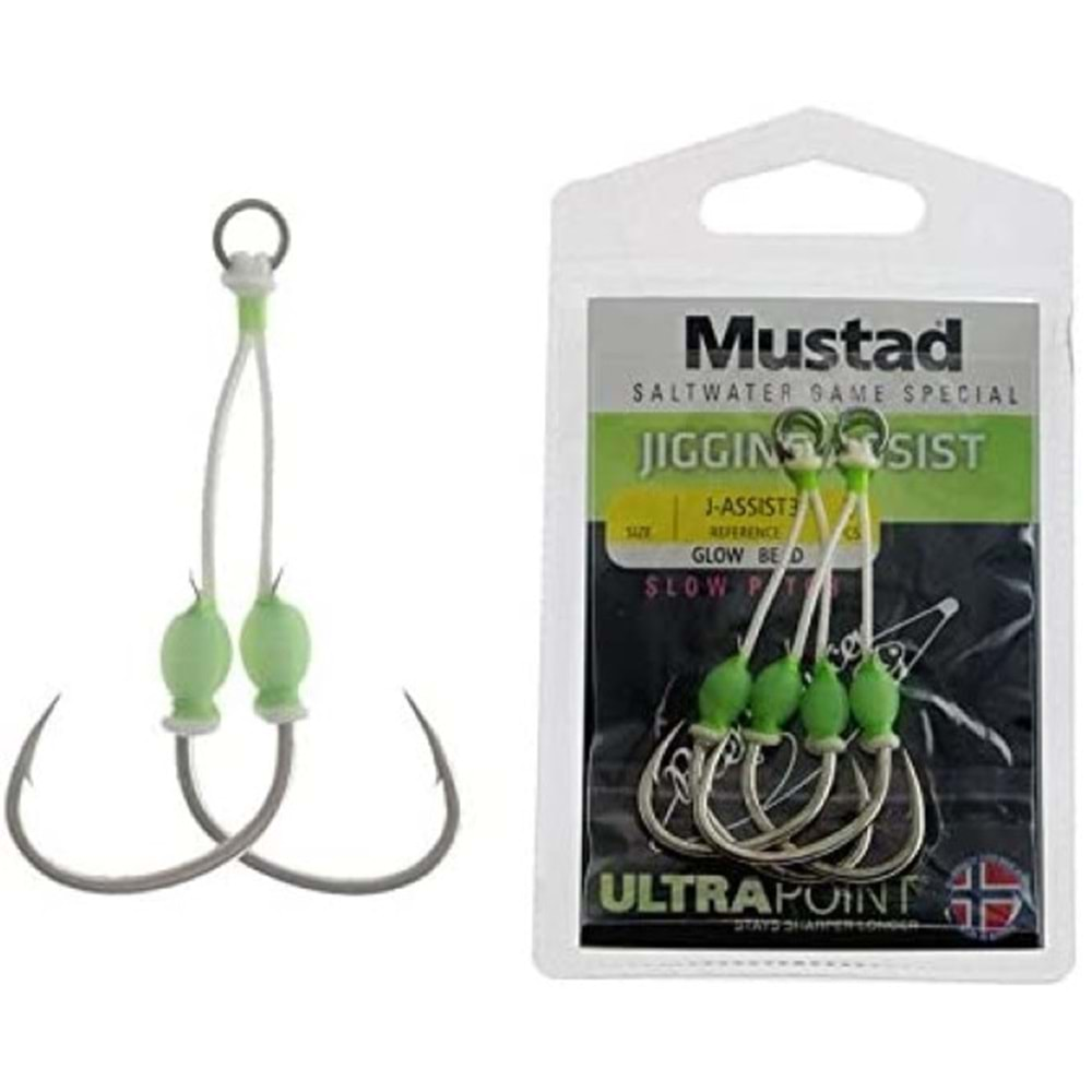 MUSTAD JIGGING ASSIST HOOK - 4/0