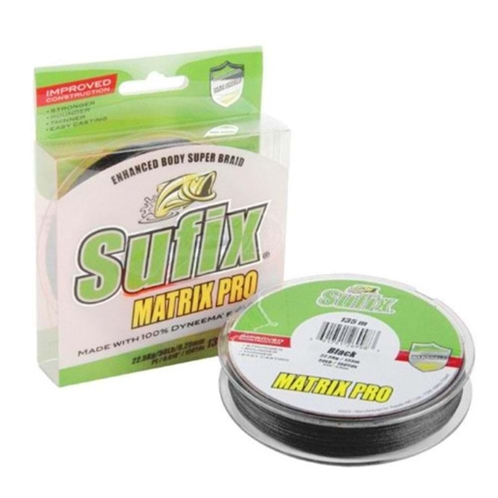 SUFIX BRAID MATRIX PRO 135 M - 0.25 MM