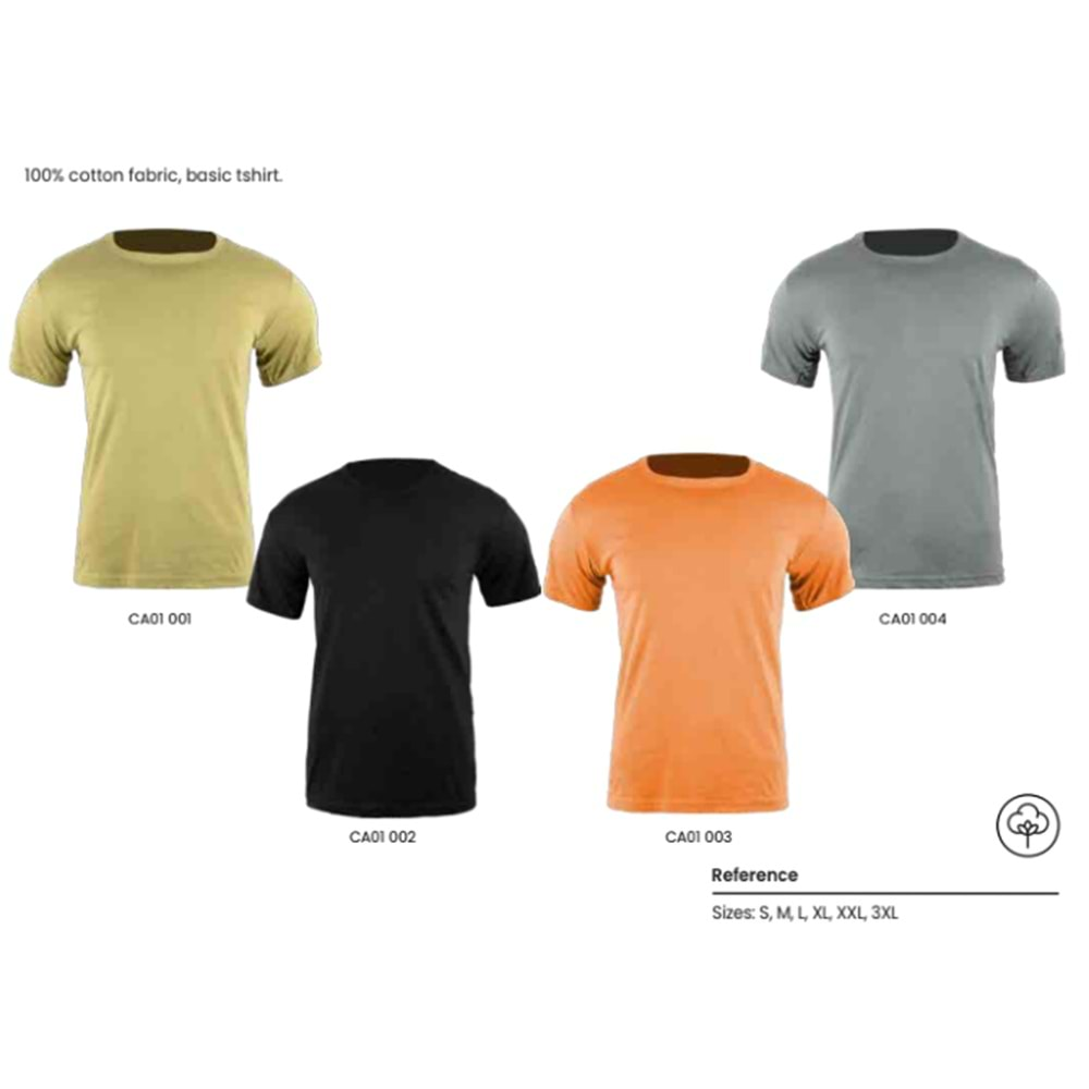 CHALLENGER T-SHIRT ( CA01 ) DÜZ RENK