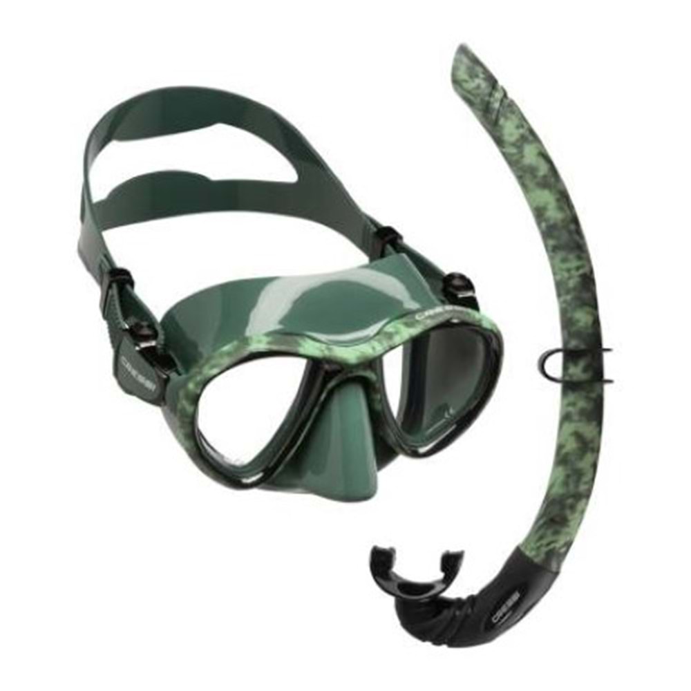 CRESSI GÖZLÜK SETİ METIS +CORSICA - GREEN HUNTER