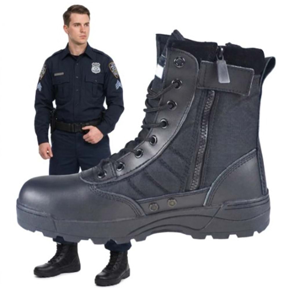 MAGNUM COMBAT FERMUARLI GÜVENLİK BOTU - SİYAH (Size-41/47)