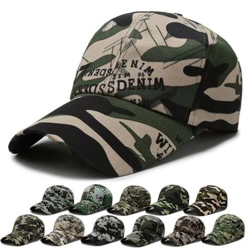 ŞAPKA BASEBALL CAMO EKONOMİK