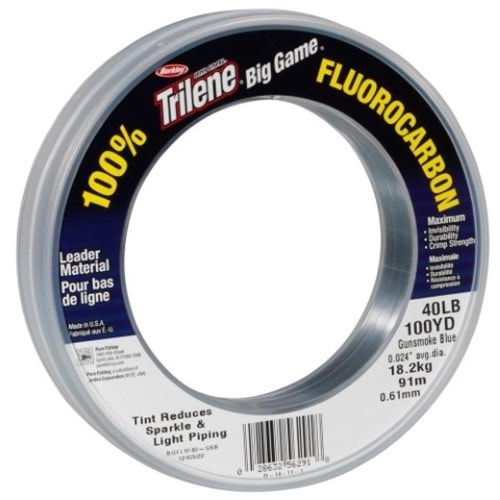 BERKLEY TRILINE F/C BIG GAME LEADER -- 0.74 MM