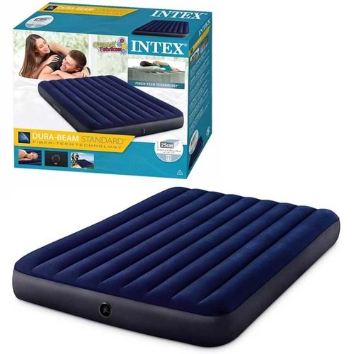 INTEX KAMP YATAĞI 2 KİŞİLİK - 64759 ( 1.5MX2MX25CM )