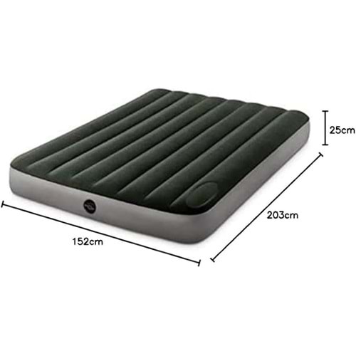 INTEX KUMAŞ YATAK 2 KİŞİLİK POMPALI - 64763 ( 1.5MX2MX25CM )