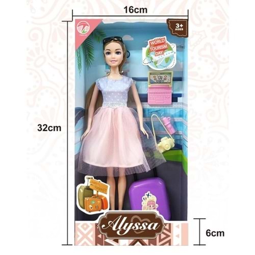 OYUNCAK BEBEK ALYSSA TRAVEL