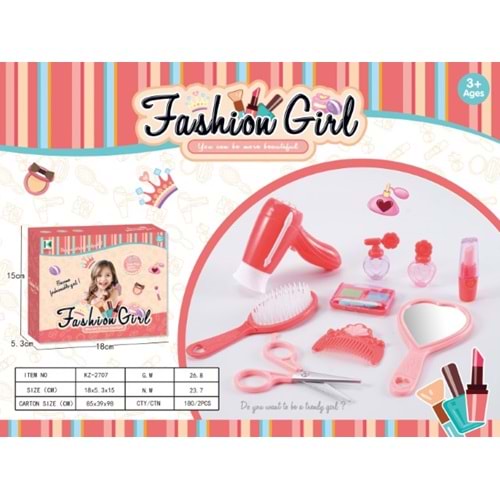 OYUNCAK FASHION GIRL ( BAKIM SETİ )
