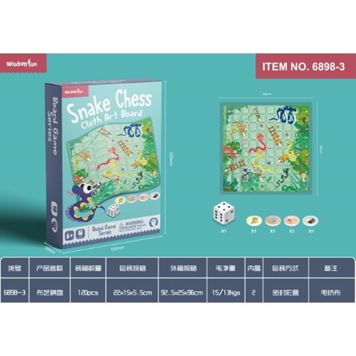 OYUNCAK SNAKE CHESS YILAN OYUNU