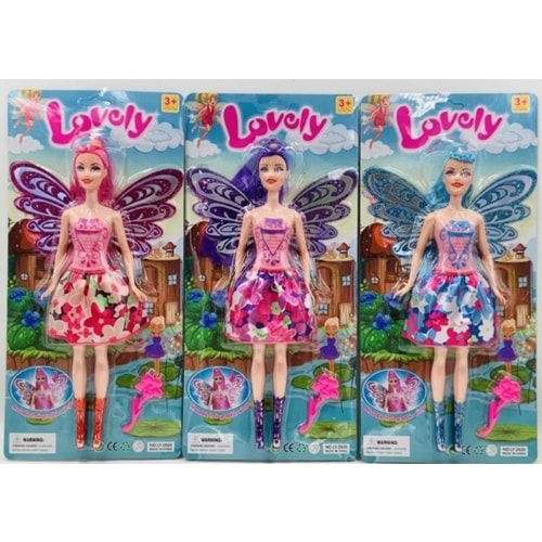 OYUNCAK BEBEK BUTTERFLY GIRL