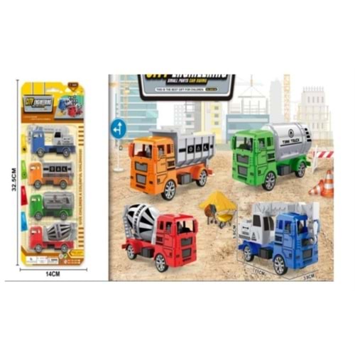 OYUNCAK TRUCK SET CITY ENGINEERING