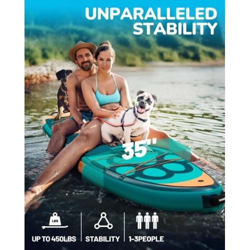 PADDLE BOARD AQA BIG FLY - BF020 ( 351*89*15cm )