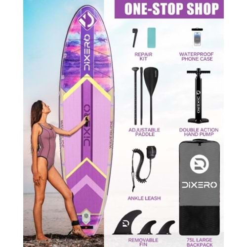 PADDLE BOARD AQA NEW DIXERO - DR04 ( 335*84*15cm )