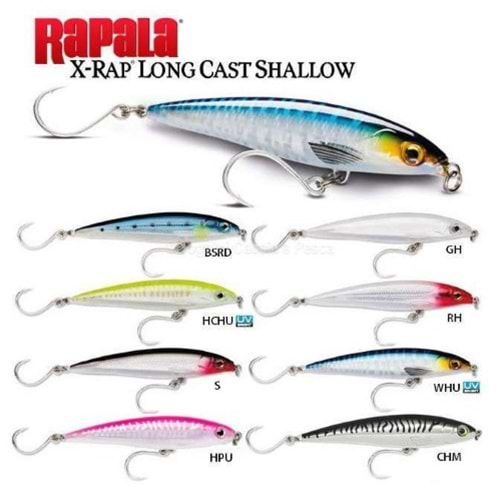 RAPALA LONG CAST SHALLOW SXRLS 12 - MM