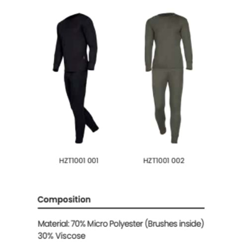 CHALLENGER TERMAL ( TF HEAVY UNISEX THERMAL UNDERWEAR SET )