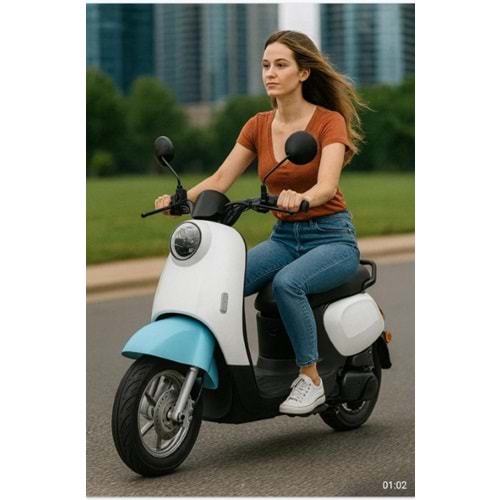 MOTOSİKLET ELEKTRİKLİ - EBG-088 1000W ( 60V/20AH )