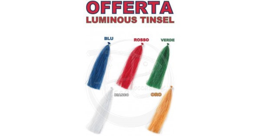LINEAEFFE TİNSEL PÜSKÜL LUMI -- BEYAZ
