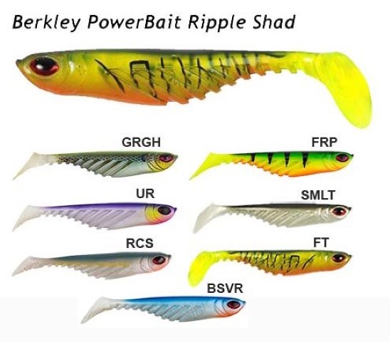 BERKLEY POWER BAIT RIPPLE MINNOW 13 CM -- BEYA